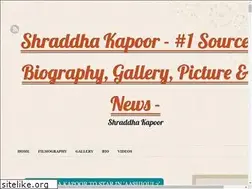 Sites similar to shraddha-kapoor.blogspot.com