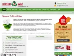 Sites similar to shred-away.com