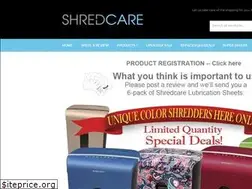 Sites similar to shredcare.com