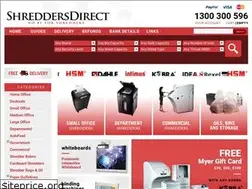 Sites similar to shreddersdirect.com.au