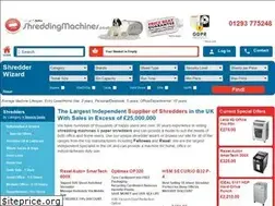 Sites similar to shreddingmachines.co.uk