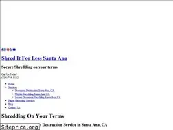 Sites similar to shreddingsantaana.com