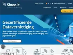 Sites similar to shredit.be