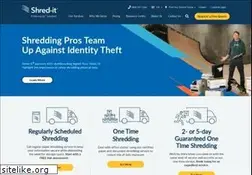 Sites similar to shredit.co.uk