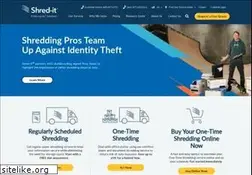 Sites similar to shredit.com