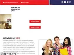 Sites similar to shreebalajilawcollege.com
