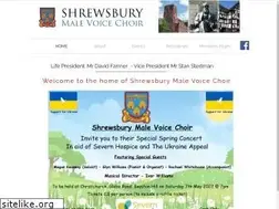Sites similar to shrewsburymalevoicechoir.co.uk