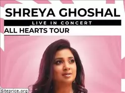 Sites similar to shreyaghoshal.com
