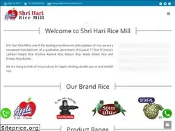 Sites similar to shrihariricemill.com