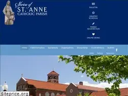 Sites similar to shrineofstanne.org