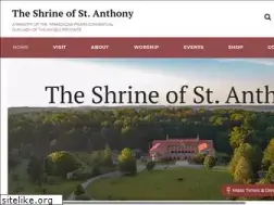 Sites similar to shrineofstanthony.org