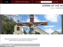 Sites similar to shrineoftheholycross.org