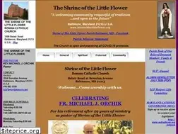 Sites similar to shrineofthelittleflower.org