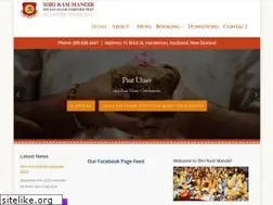 Sites similar to shrirammandir.org.nz