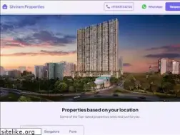 Sites similar to shriramproperties.in