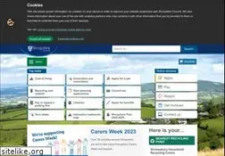 Sites similar to shropshire.gov.uk