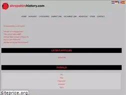 Sites similar to shropshirehistory.com