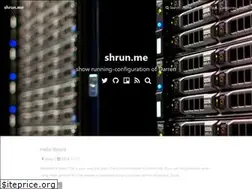 Sites similar to shrun.me