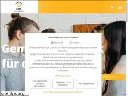Sites similar to shsfoundation.de