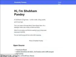 Sites similar to shubhampandey.in