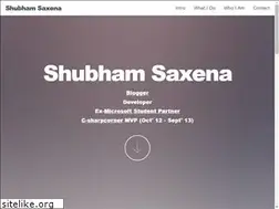 Sites similar to shubhamsaxena.com