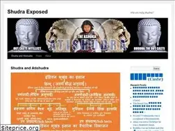 Sites similar to shudraexposed.wordpress.com