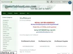 Sites similar to shuffleboardtableoutlet.com