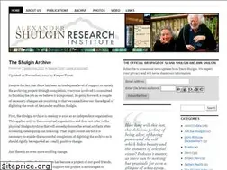 Sites similar to shulginresearch.org