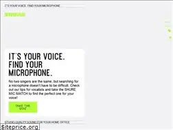Sites similar to shure.co.uk