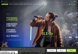 Sites similar to shure.de