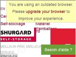 Sites similar to shurgard.fr