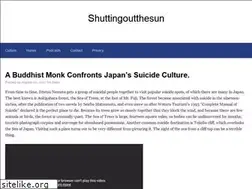 Sites similar to shuttingoutthesun.com