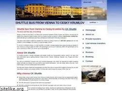 Sites similar to shuttle-bus-vienna-cesky-krumlov.cz
