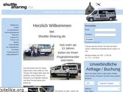 Sites similar to shuttle-sharing.de