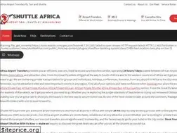 Sites similar to shuttleafrica.com