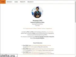 Sites similar to shuyangli.me