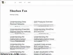 Sites similar to shuzhanfan.github.io