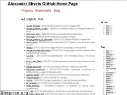 Sites similar to shvets.github.io