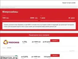 Sites similar to shvidkozaim.com.ua