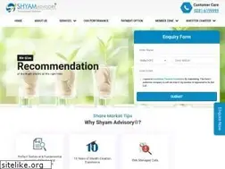 Sites similar to shyamadvisory.com