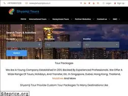 Sites similar to shyamjitours.in