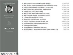 Sites similar to shyamjos.com