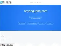 Sites similar to shyang-jenq.com