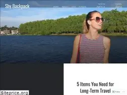 Sites similar to shybackpack.wordpress.com