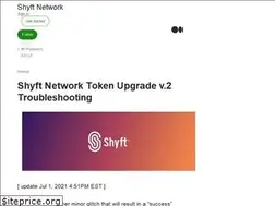 Sites similar to shyftnetwork.medium.com