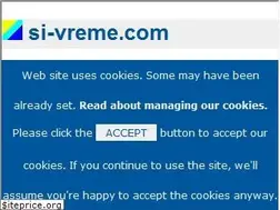Sites similar to si-vreme.com
