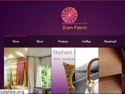 Sites similar to siamfabric.com