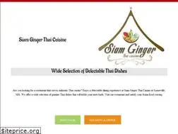 Sites similar to siamgingerthaicuisine.com