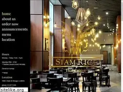 Sites similar to siamricethai.com