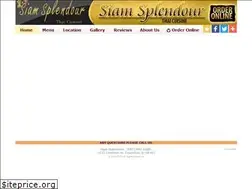 Sites similar to siamsplendourevanston.com